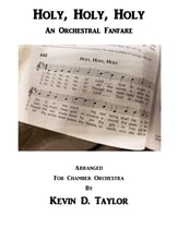 Holy, Holy, Holy Orchestra sheet music cover